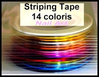 Rouleaux de striping tape (fil autocollant)