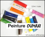 Tubes De Peinture Acrylique Oumaxi - Pour One Stroke & Nail Art